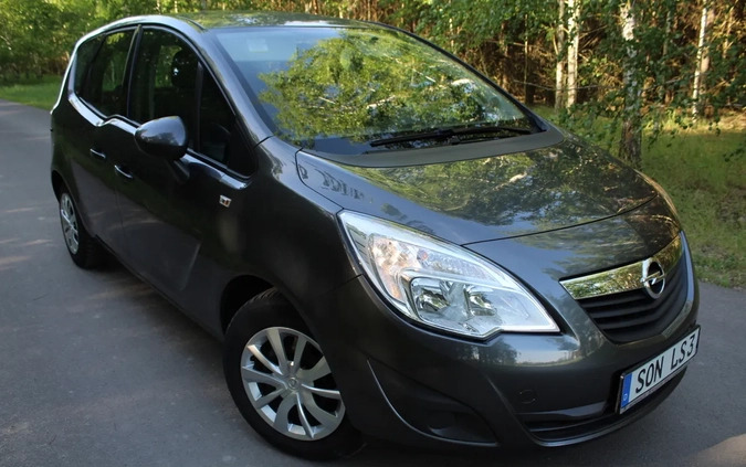 Opel Meriva cena 22900 przebieg: 134675, rok produkcji 2010 z Łęczyca małe 667